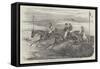Epsom Spring Meeting, Great Metropolitan Steeple-Chase, the Jump at the Brook-Harrison William Weir-Framed Stretched Canvas