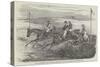 Epsom Spring Meeting, Great Metropolitan Steeple-Chase, the Jump at the Brook-Harrison William Weir-Stretched Canvas
