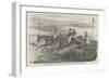 Epsom Spring Meeting, Great Metropolitan Steeple-Chase, the Jump at the Brook-Harrison William Weir-Framed Giclee Print