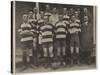Epsom Town Football Club. Team Photograph-null-Stretched Canvas