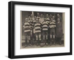 Epsom Town Football Club. Team Photograph-null-Framed Giclee Print