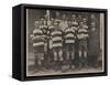 Epsom Town Football Club. Team Photograph-null-Framed Stretched Canvas