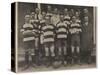 Epsom Town Football Club. Team Photograph-null-Stretched Canvas