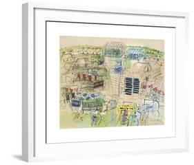 Epsom-Raoul Dufy-Framed Premium Giclee Print
