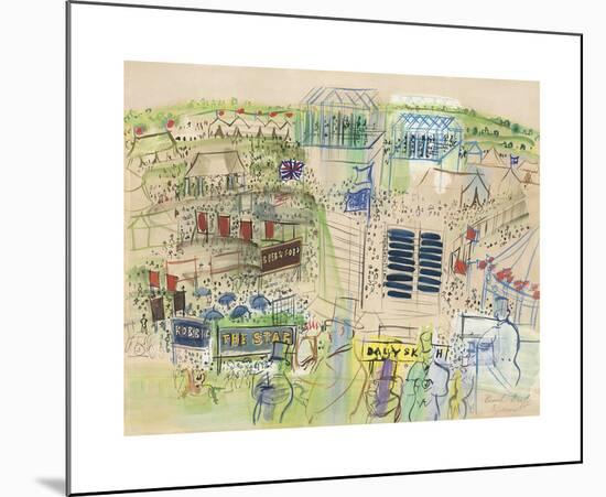 Epsom-Raoul Dufy-Mounted Premium Giclee Print