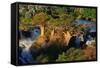 Epupa Waterfall, Namibia-Grobler du Preez-Framed Stretched Canvas