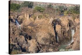 Epupa Waterfalls Closeup-F.C.G.-Stretched Canvas