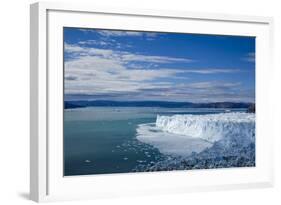 Eqip Glacier Along Disko Bay in Greenland-null-Framed Photographic Print