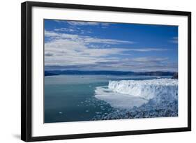 Eqip Glacier Along Disko Bay in Greenland-null-Framed Photographic Print