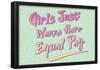 Equal Pay-null-Framed Poster