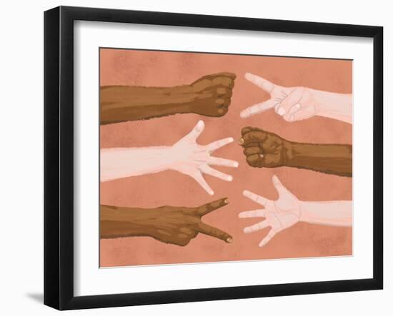 Equality Fun-Marcus Prime-Framed Art Print