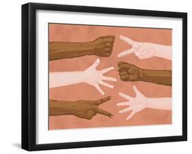 Equality Fun-Marcus Prime-Framed Art Print