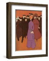 Equality, New Woman-Olaf Gulbransson-Framed Art Print