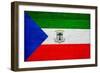 Equatorial Guinea Flag Design with Wood Patterning - Flags of the World Series-Philippe Hugonnard-Framed Art Print