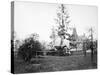 Equestrian Jumping in Belgium, Ca. 1900-null-Stretched Canvas