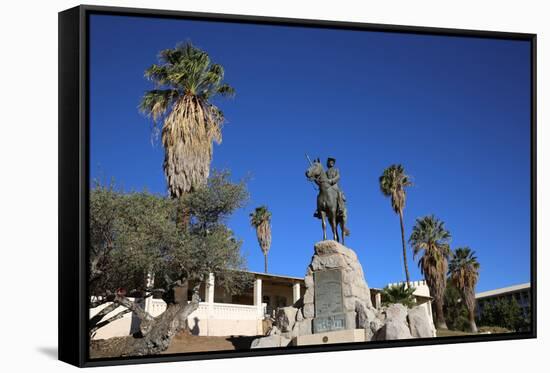 Equestrian Monument - German Rider-benshots-Framed Stretched Canvas