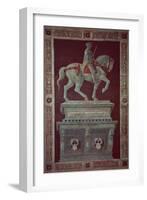 Equestrian Monument of Sir John Hawkwood-Paolo Uccello-Framed Giclee Print