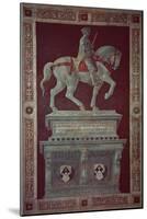 Equestrian Monument of Sir John Hawkwood-Paolo Uccello-Mounted Giclee Print