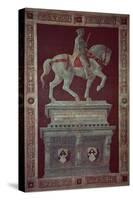 Equestrian Monument of Sir John Hawkwood-Paolo Uccello-Stretched Canvas