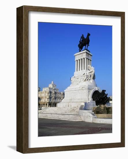 Equestrian Monument to Maximo Gomez-null-Framed Giclee Print