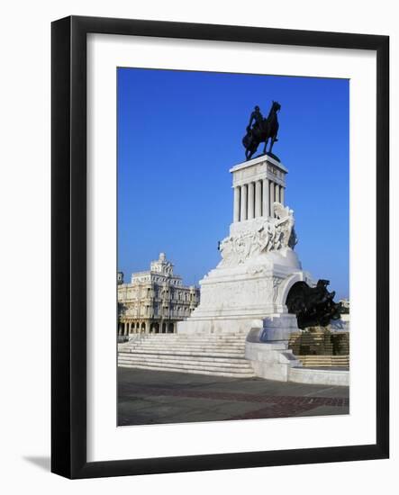 Equestrian Monument to Maximo Gomez-null-Framed Giclee Print