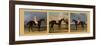 Equestrian Panel-J.F. Herring & J. Ferneley-Framed Art Print