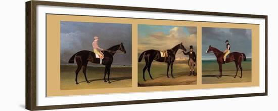Equestrian Panel-J.F. Herring & J. Ferneley-Framed Premium Giclee Print