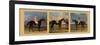 Equestrian Panel-J.F. Herring & J. Ferneley-Framed Art Print