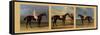 Equestrian Panel-J.F. Herring & J. Ferneley-Framed Stretched Canvas