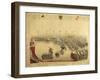 Equestrian Performance in Theater-null-Framed Giclee Print