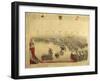 Equestrian Performance in Theater-null-Framed Giclee Print