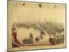 Equestrian Performance in Theater-null-Mounted Giclee Print