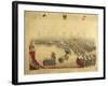 Equestrian Performance in Theater-null-Framed Giclee Print