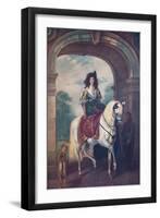 'Equestrian Portrait (begun by Sir Edwin Landseer)' 1882, (c1915)-Edwin Henry Landseer-Framed Giclee Print