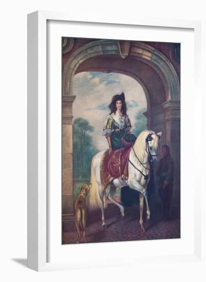 'Equestrian Portrait (begun by Sir Edwin Landseer)' 1882, (c1915)-Edwin Henry Landseer-Framed Giclee Print