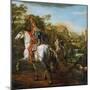 Equestrian Portrait of a Hussar Officer, 1773-Bernardo Bellotto-Mounted Giclee Print