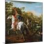 Equestrian Portrait of a Hussar Officer, 1773-Bernardo Bellotto-Mounted Giclee Print