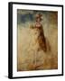 Equestrian Portrait of a Lady, Said to Be Lady Elizabeth Foster-Richard Cosway-Framed Giclee Print