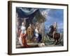 Equestrian Portrait of a Nobleman.. as Protector of the Arts, C1699-1748-Ignaz Stern-Framed Giclee Print