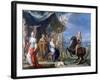 Equestrian Portrait of a Nobleman.. as Protector of the Arts, C1699-1748-Ignaz Stern-Framed Giclee Print