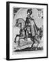 Equestrian Portrait of Aleksey Mikhailovich, Tsar of Russia-null-Framed Giclee Print