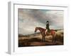 Equestrian Portrait of Andrew Berkeley Drummond in Cadland Park, 1822-John E. Ferneley-Framed Giclee Print