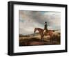 Equestrian Portrait of Andrew Berkeley Drummond in Cadland Park, 1822-John E. Ferneley-Framed Giclee Print