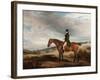 Equestrian Portrait of Andrew Berkeley Drummond in Cadland Park, 1822-John E. Ferneley-Framed Giclee Print