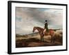 Equestrian Portrait of Andrew Berkeley Drummond in Cadland Park, 1822-John E. Ferneley-Framed Giclee Print