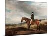 Equestrian Portrait of Andrew Berkeley Drummond in Cadland Park, 1822-John E. Ferneley-Mounted Giclee Print