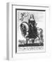 Equestrian Portrait of Anne of Austria-Balthazar Moncornet-Framed Giclee Print