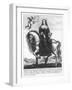 Equestrian Portrait of Anne of Austria-Balthazar Moncornet-Framed Giclee Print