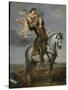 Equestrian Portrait of Archduke Leopold Wilhelm of Austria (1614-166), First Half of 17th C-Jan van den Hoecke-Stretched Canvas