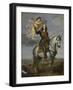 Equestrian Portrait of Archduke Leopold Wilhelm of Austria (1614-166), First Half of 17th C-Jan van den Hoecke-Framed Giclee Print